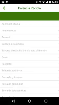 Palencia Recicla android App screenshot 4